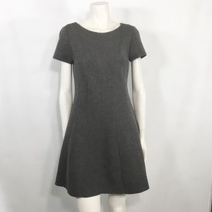 Banana Republic Grey Flared Dress